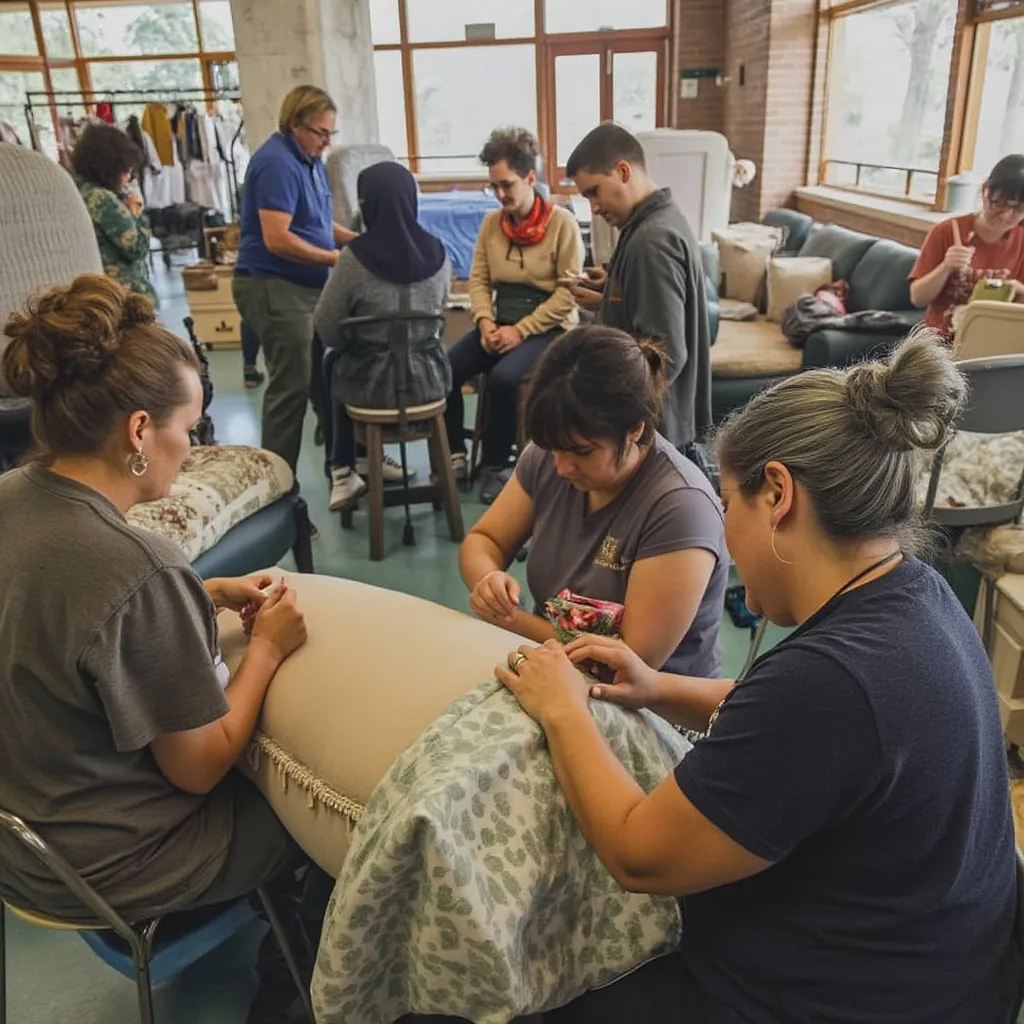 Polster-Workshop bei Mirkily