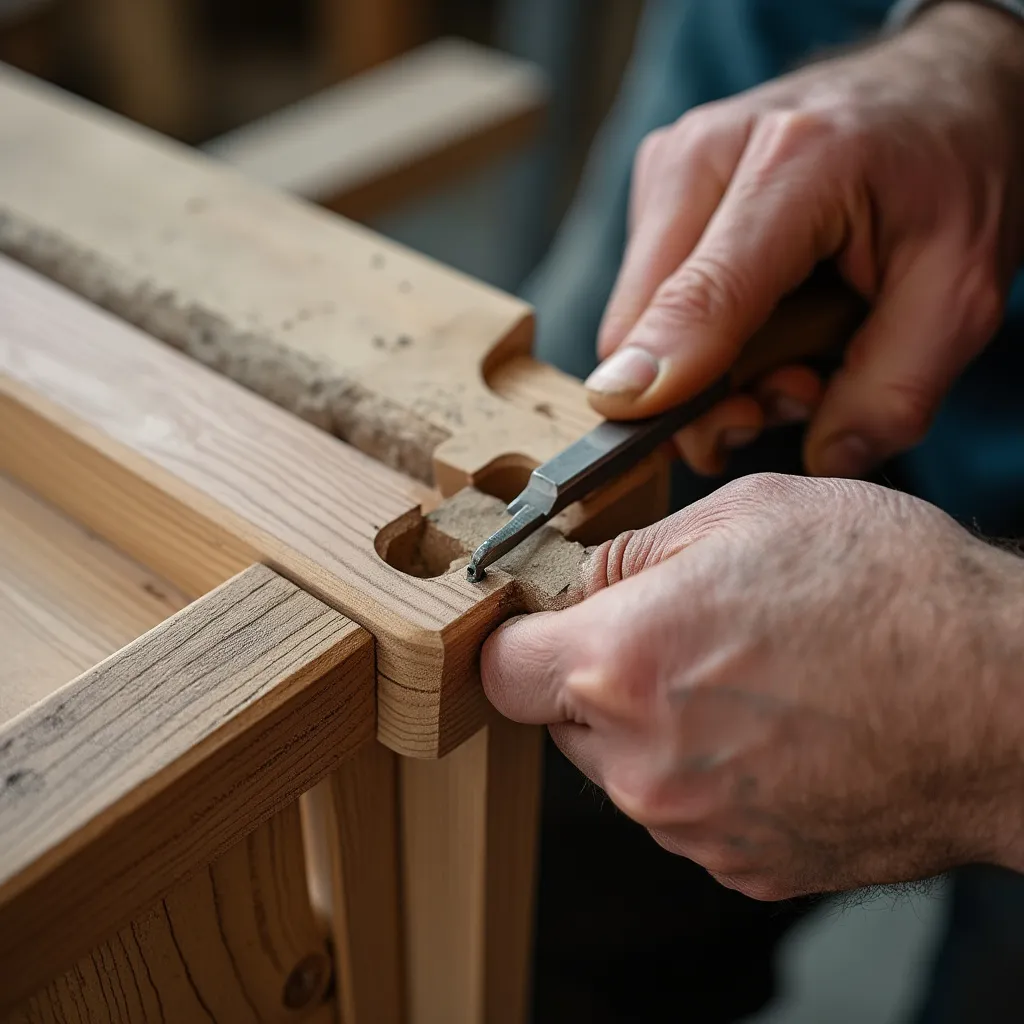 Handwerkskunst im Detail
