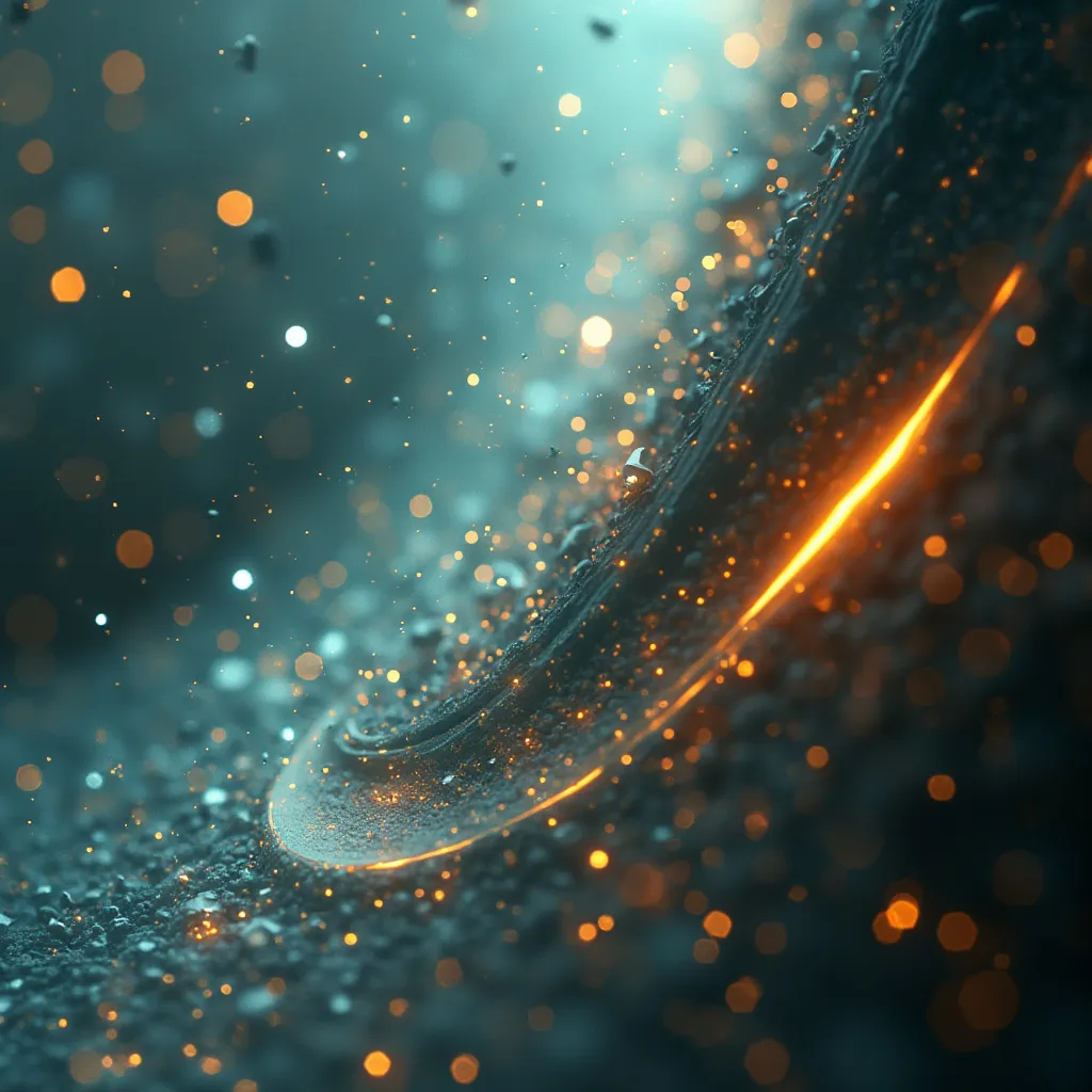 Futuristisches Designelement